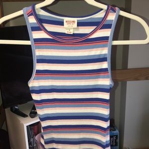 striped tank top